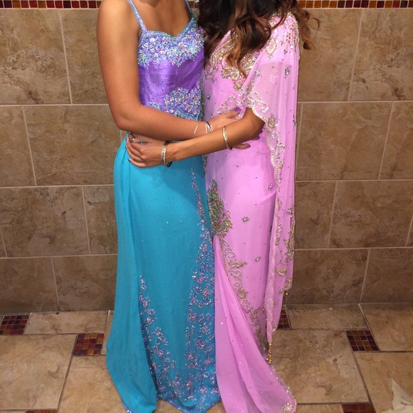 Other - Pink saree (Indian) clothing